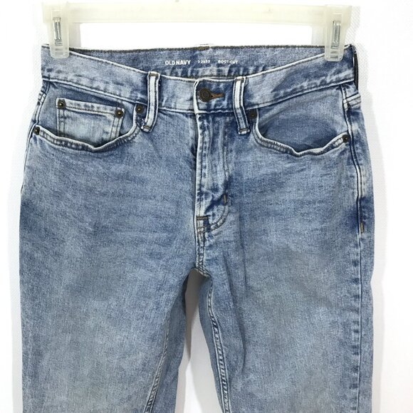 Men's Vintage Old Navy Stone Washed Straight Leg Jeans 30x32 - Picture 3 of 7